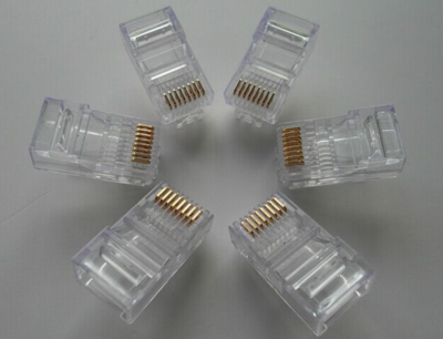 水晶頭 網絡連接的微小樞紐